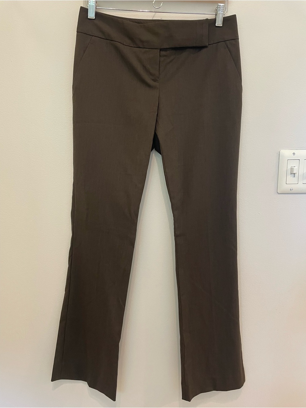 The Limited Cassidy Fit Brown Dress Pants